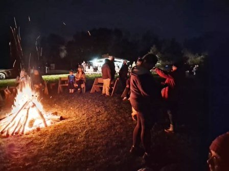 Luminary Walk - Bonfire